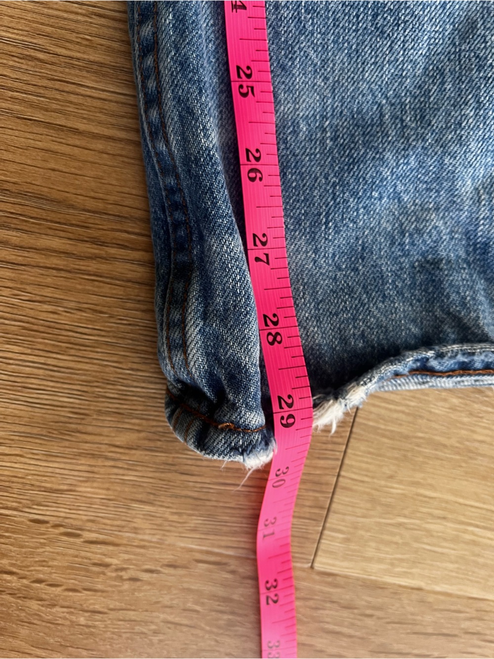 Madewell Low Slung Baggy Light Blue Wide-Leg Jeans - Picture 12 of 15
